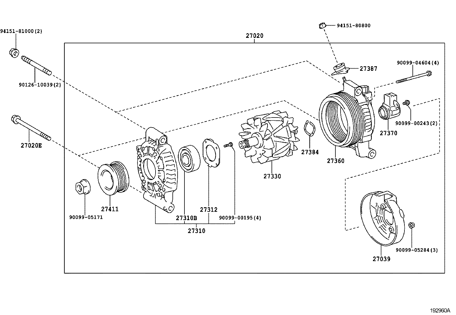  IS F |  ALTERNATOR