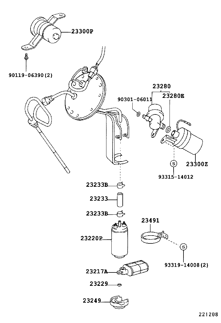  CROWN COMFORT SED |  FUEL INJECTION SYSTEM