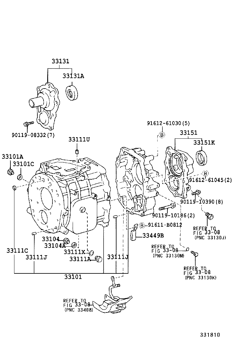  COASTER |  CLUTCH HOUSING TRANSMISSION CASE MTM