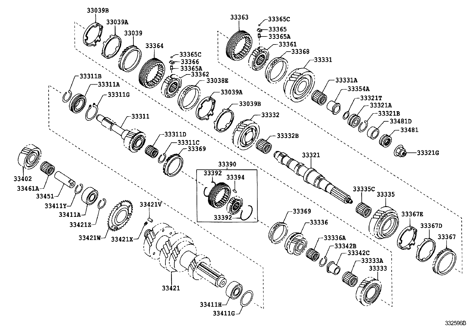  DYNA TOYOACE |  TRANSMISSION GEAR MTM