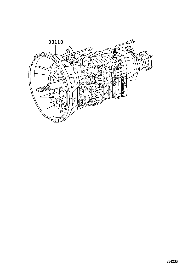  DYNA TOYOACE |  TRANSAXLE OR TRANSMISSION ASSY GASKET KIT MTM