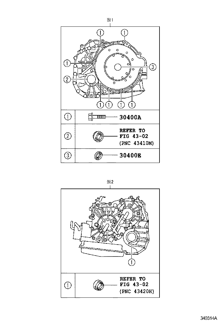  PORTE SPADE |  TRANSAXLE ASSY CVT