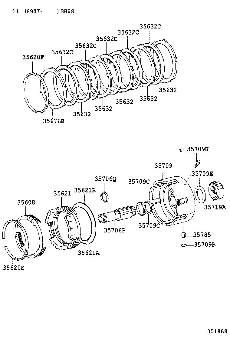  COASTER |  CENTER SUPPORT PLANETARY SUN GEAR ATM