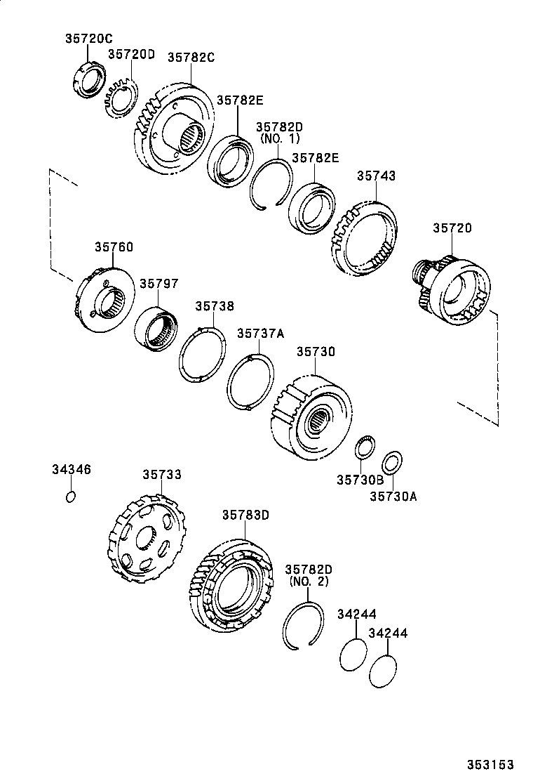  IPSUM |  PLANETARY GEAR REVERSE PISTON COUNTER GEAR ATM