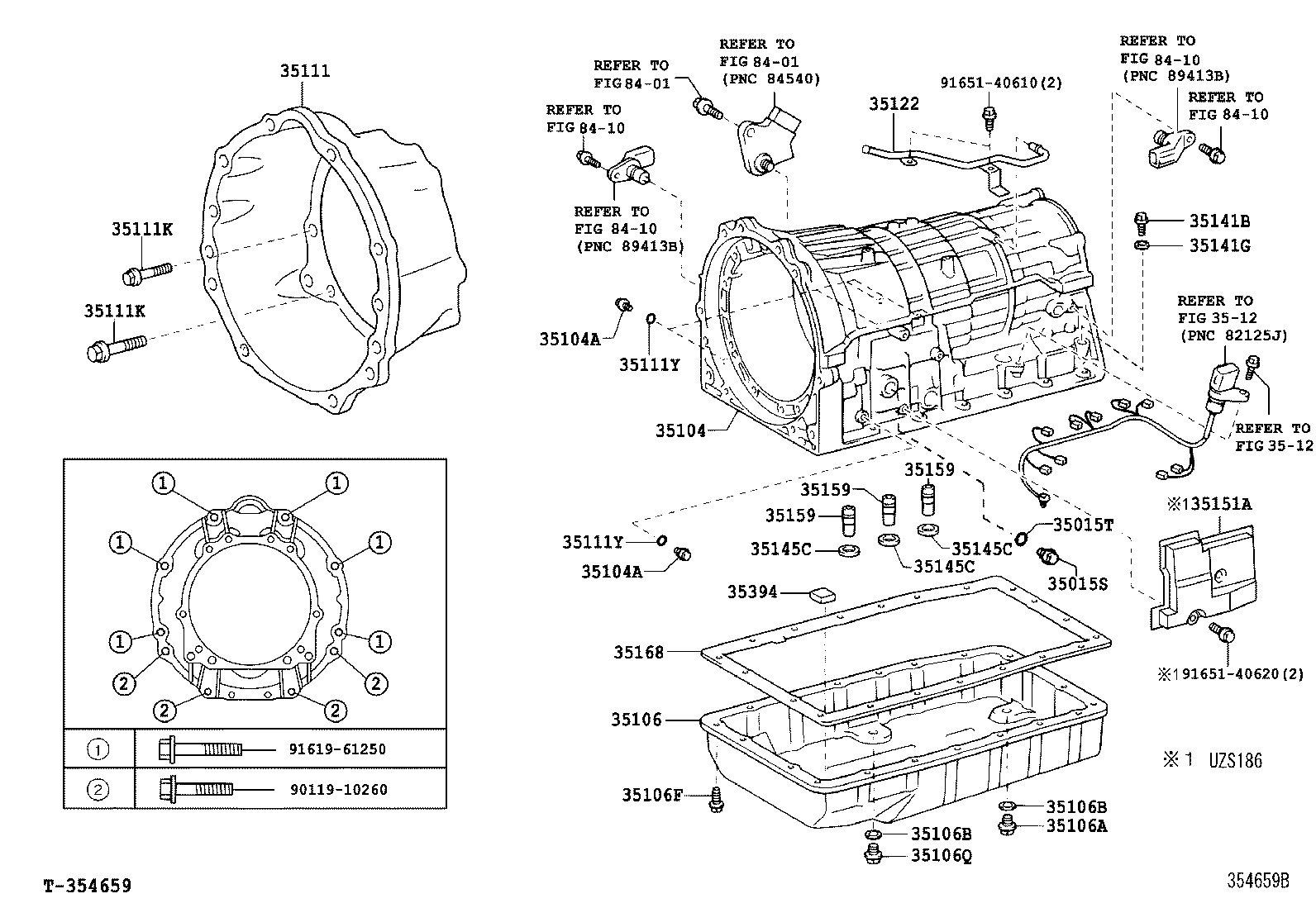  CROWN MAJESTA |  TRANSMISSION CASE OIL PAN ATM