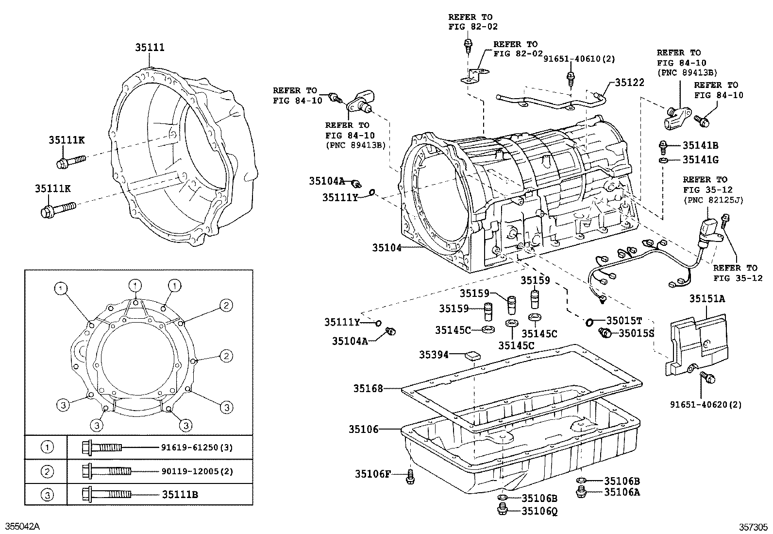  IS250C 350C |  TRANSMISSION CASE OIL PAN ATM