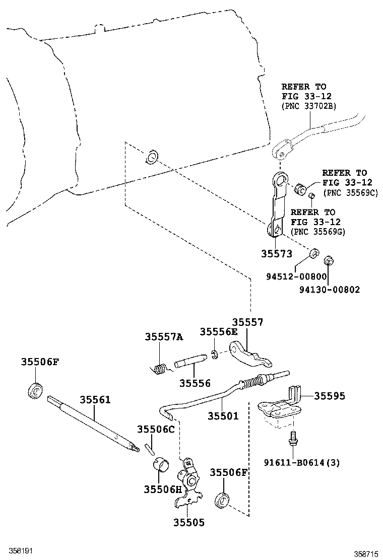  IS250 350 300H |  THROTTLE LINK VALVE LEVER ATM