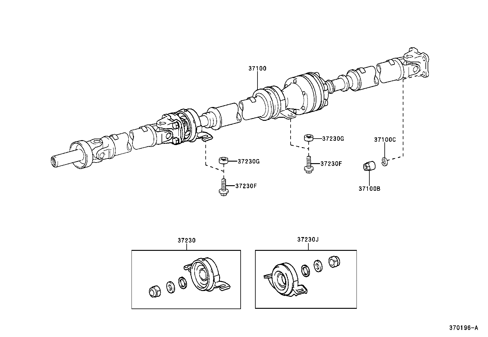  IPSUM |  PROPELLER SHAFT UNIVERSAL JOINT