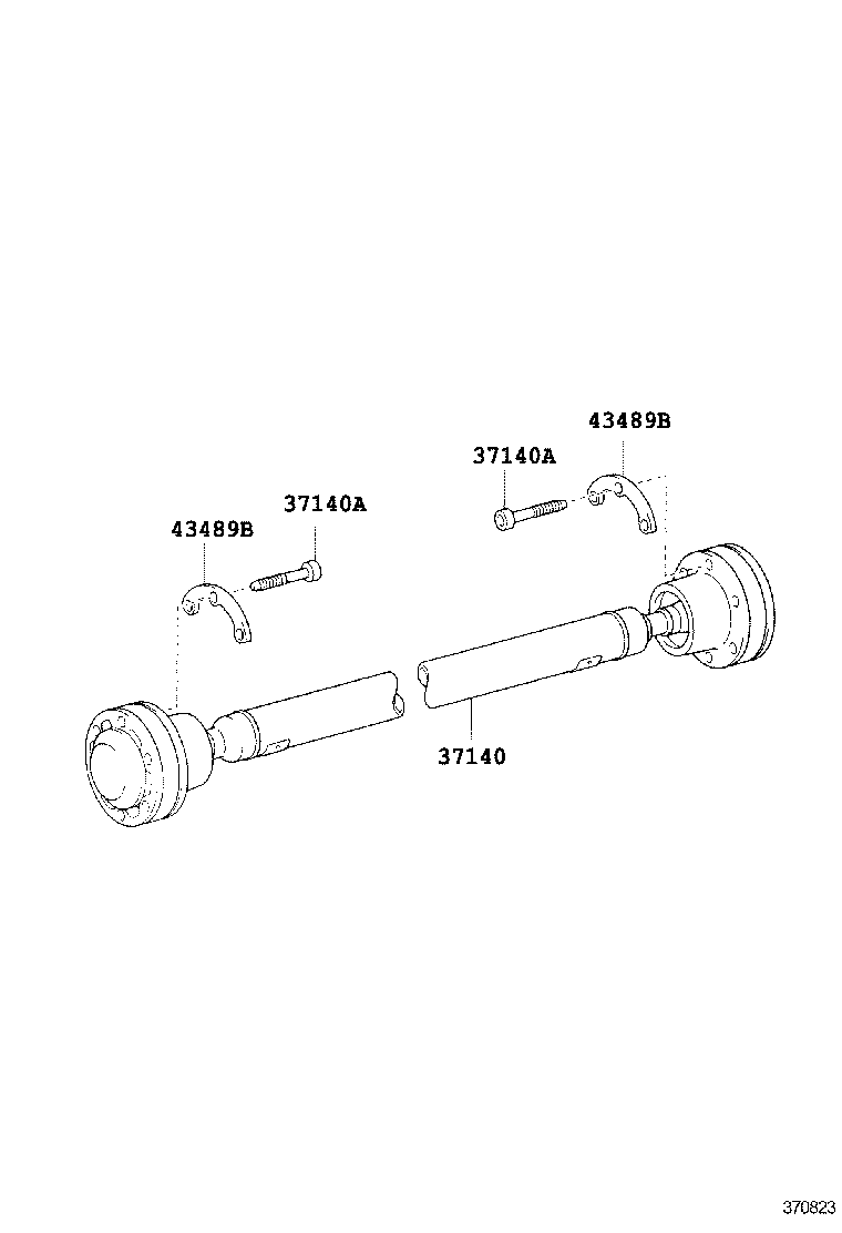  IS250 350 300H |  PROPELLER SHAFT UNIVERSAL JOINT