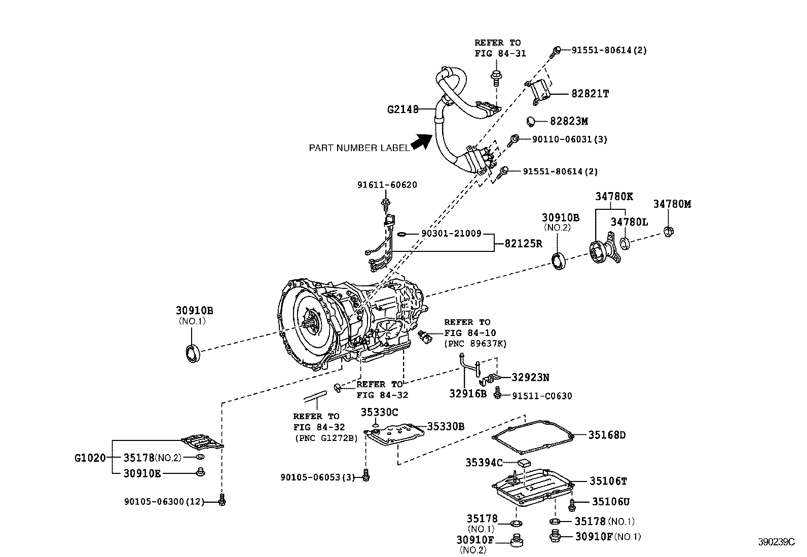  GS250 350 450H |  TRANSAXLE ASSY HYBRID VEHICLE