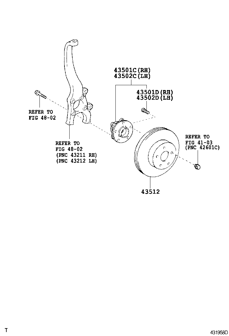  IS F |  FRONT AXLE HUB