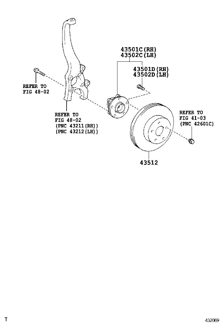  IS250 350 |  FRONT AXLE HUB