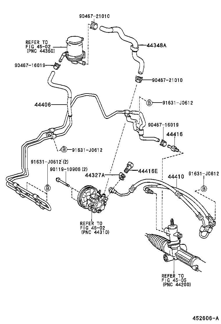  IPSUM |  POWER STEERING TUBE