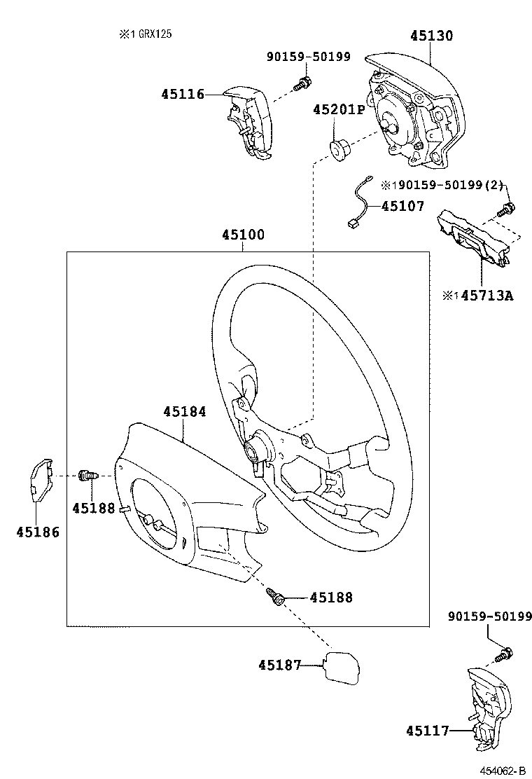  MARK X |  STEERING WHEEL