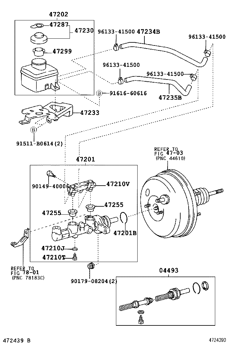  IPSUM |  BRAKE MASTER CYLINDER