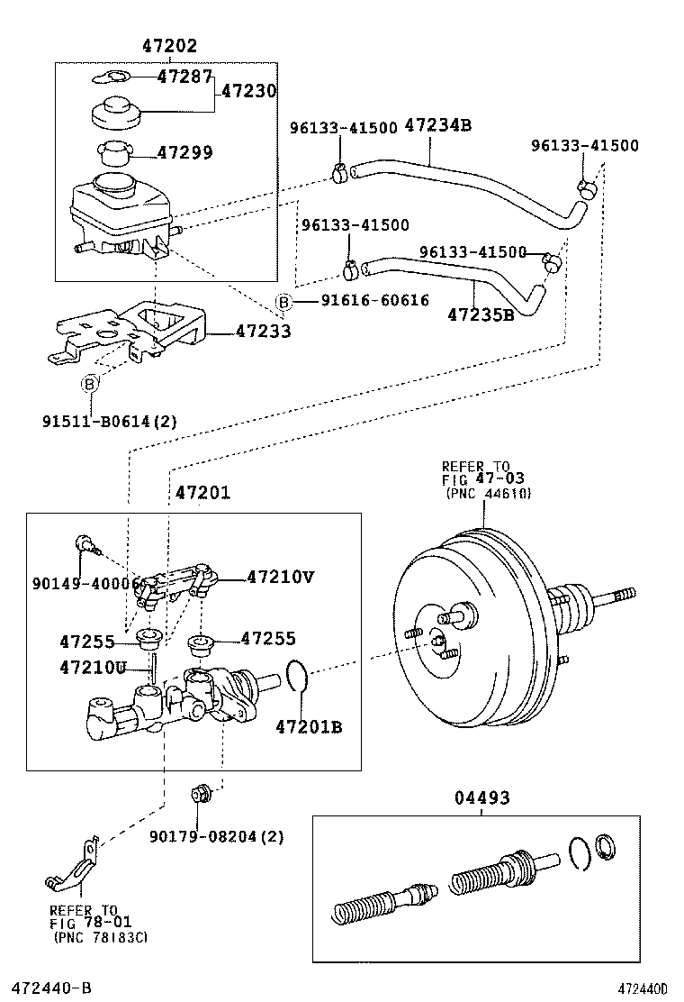  IPSUM |  BRAKE MASTER CYLINDER