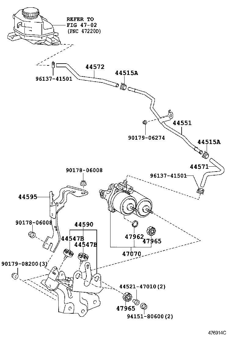  PRIUS |  BRAKE TUBE CLAMP