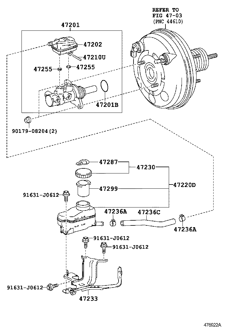  WISH |  BRAKE MASTER CYLINDER