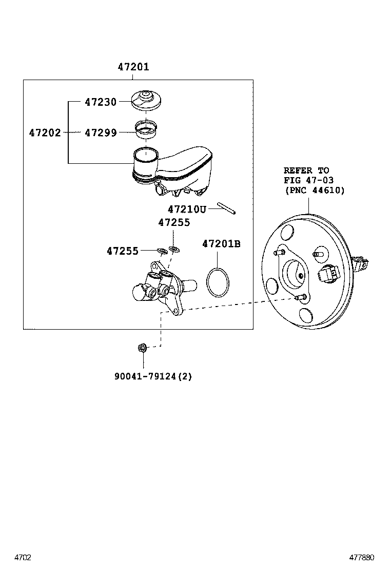  PIXIS EPOCH |  BRAKE MASTER CYLINDER