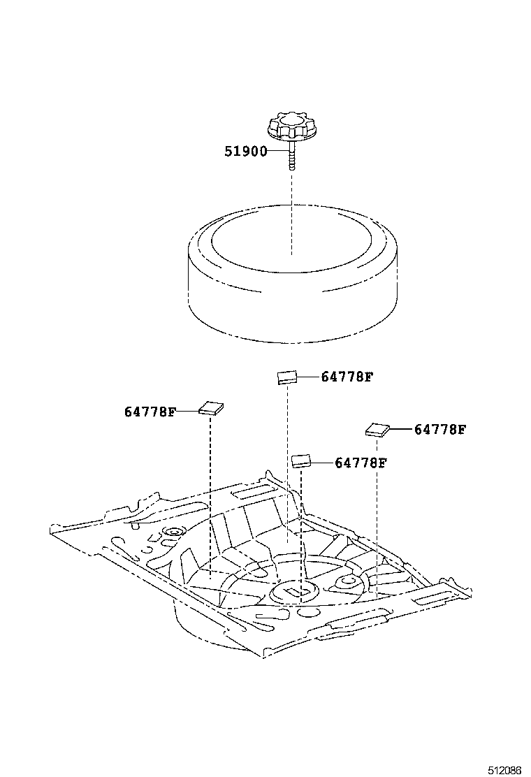  CT200H |  SPARE WHEEL CARRIER