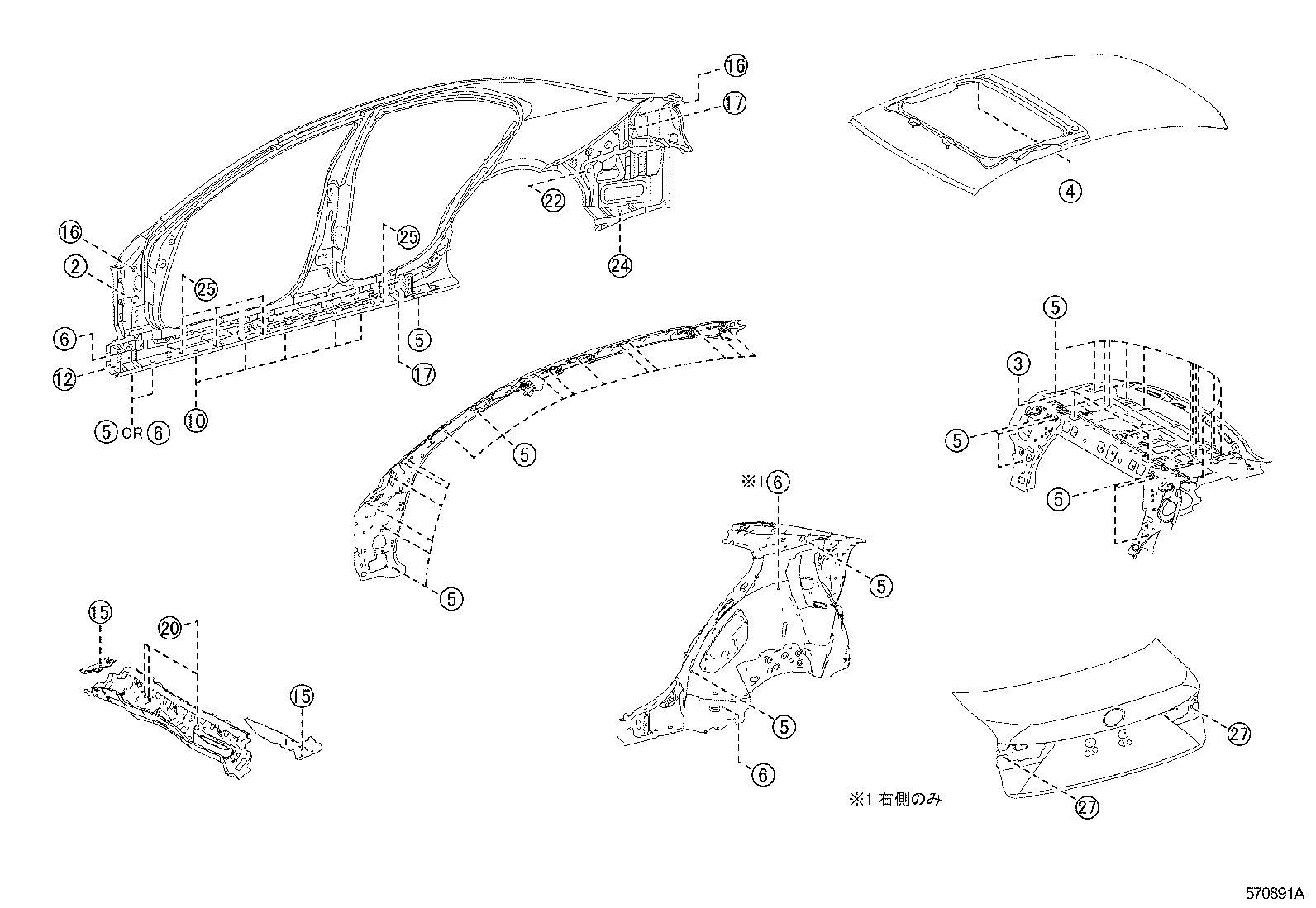  IS250 350 300H |  HOLE PLUG