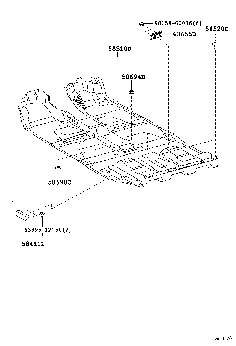  RX270 350 450H |  MAT CARPET