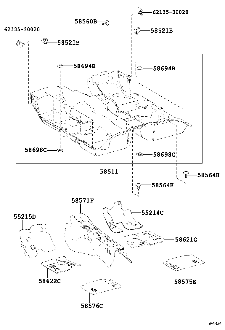  IS250 350 300H |  MAT CARPET