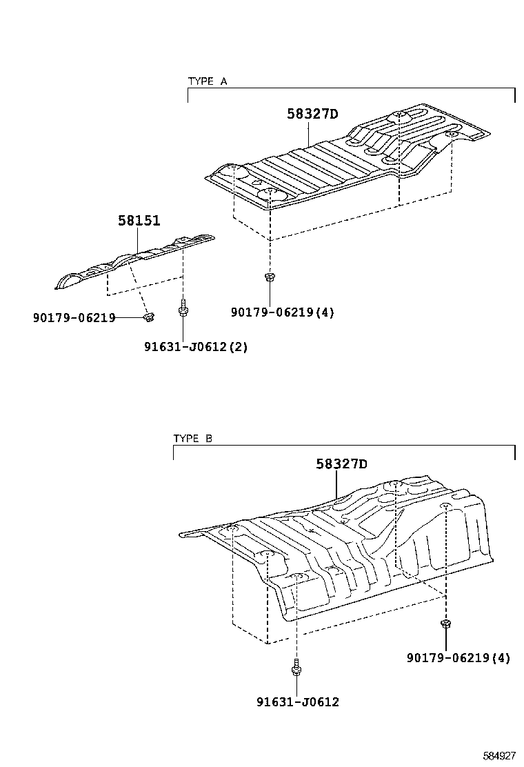  RAV4 VANGUARD |  FLOOR INSULATOR