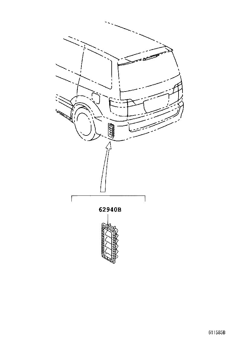  ALPHARD G V |  REAR VENTILATOR ROOF VENTILATOR