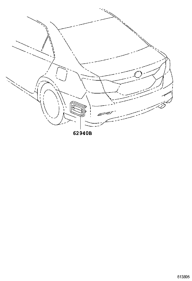  CAMRY HYBRID |  ROOF SIDE VENTILATOR