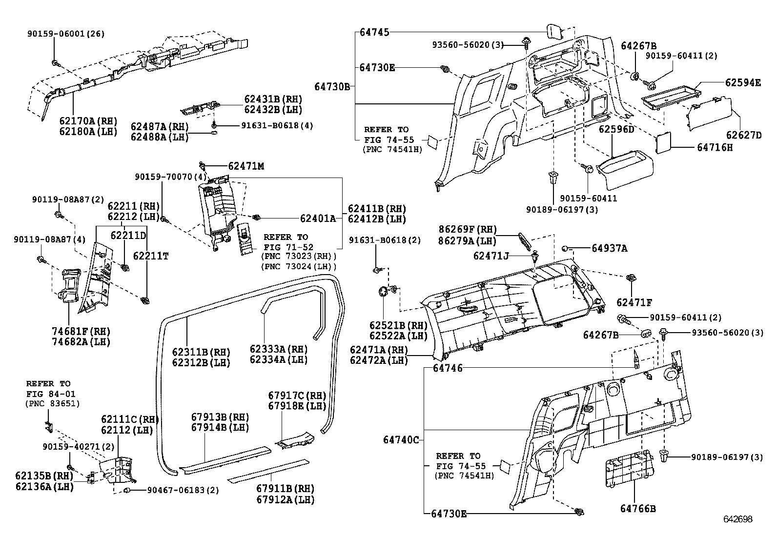  FJ CRUISER |  INSIDE TRIM BOARD