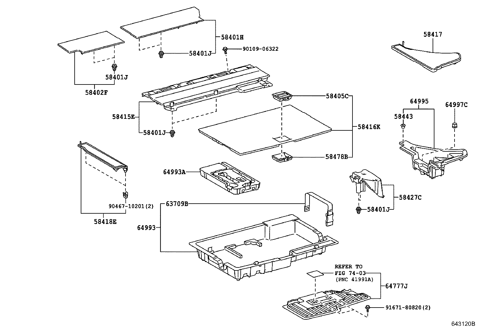  CT200H |  DECK BOARD DECK TRIM COVER