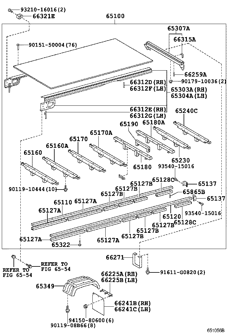  DYNA TOYOACE |  REAR BODY FLOOR FENDER