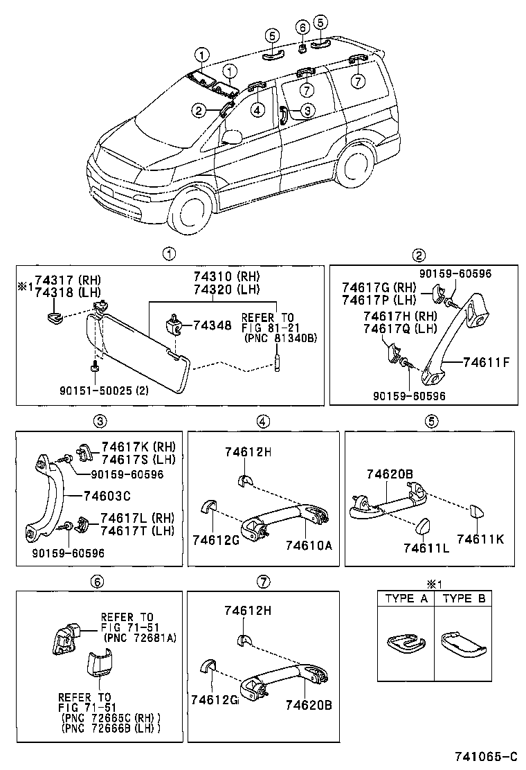  ALPHARD G V |  ARMREST VISOR