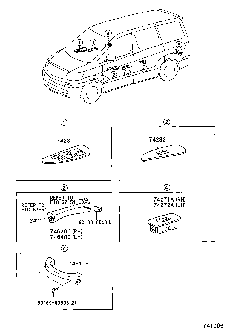  ALPHARD G V |  ARMREST VISOR