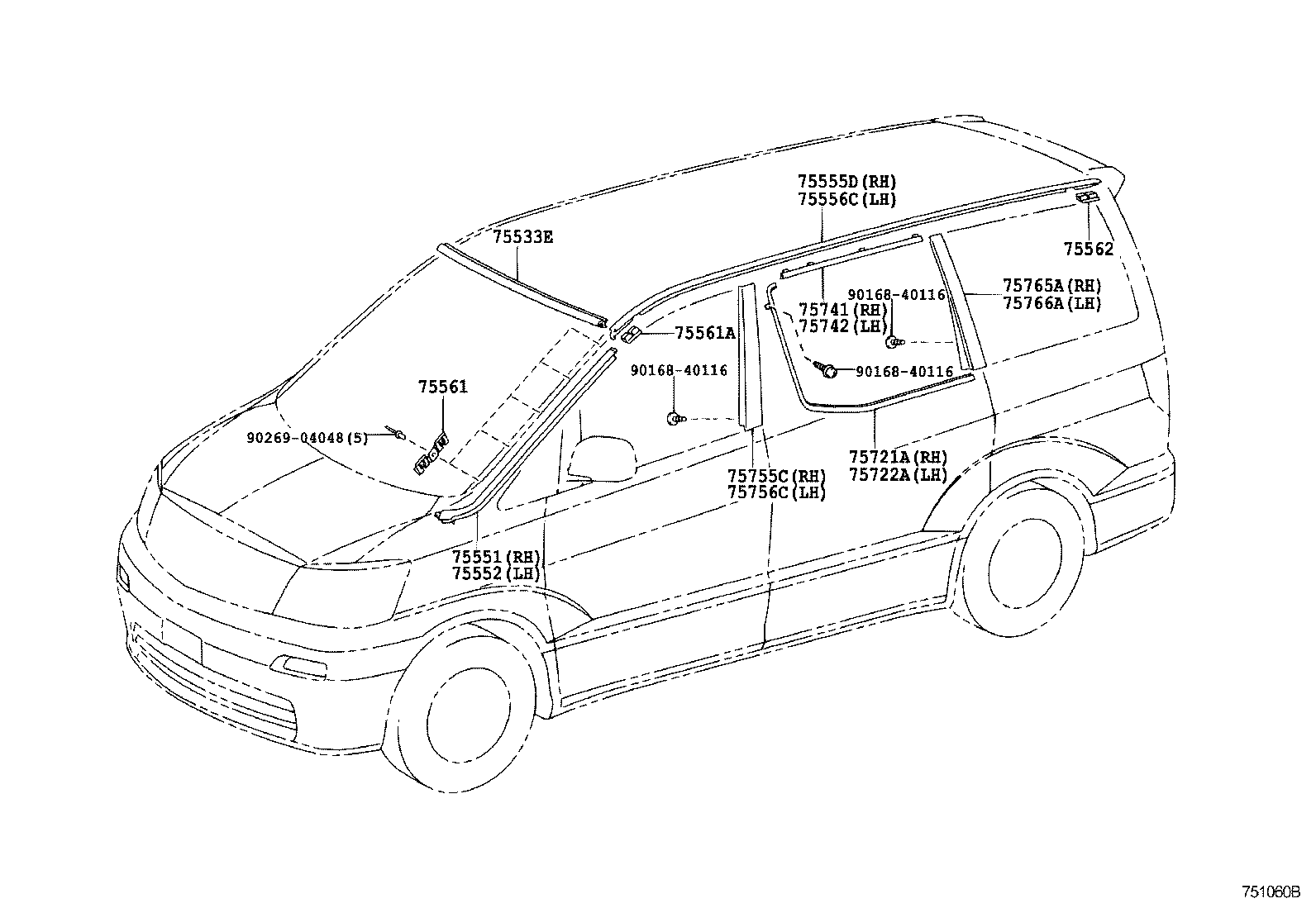  ALPHARD G V |  MOULDING