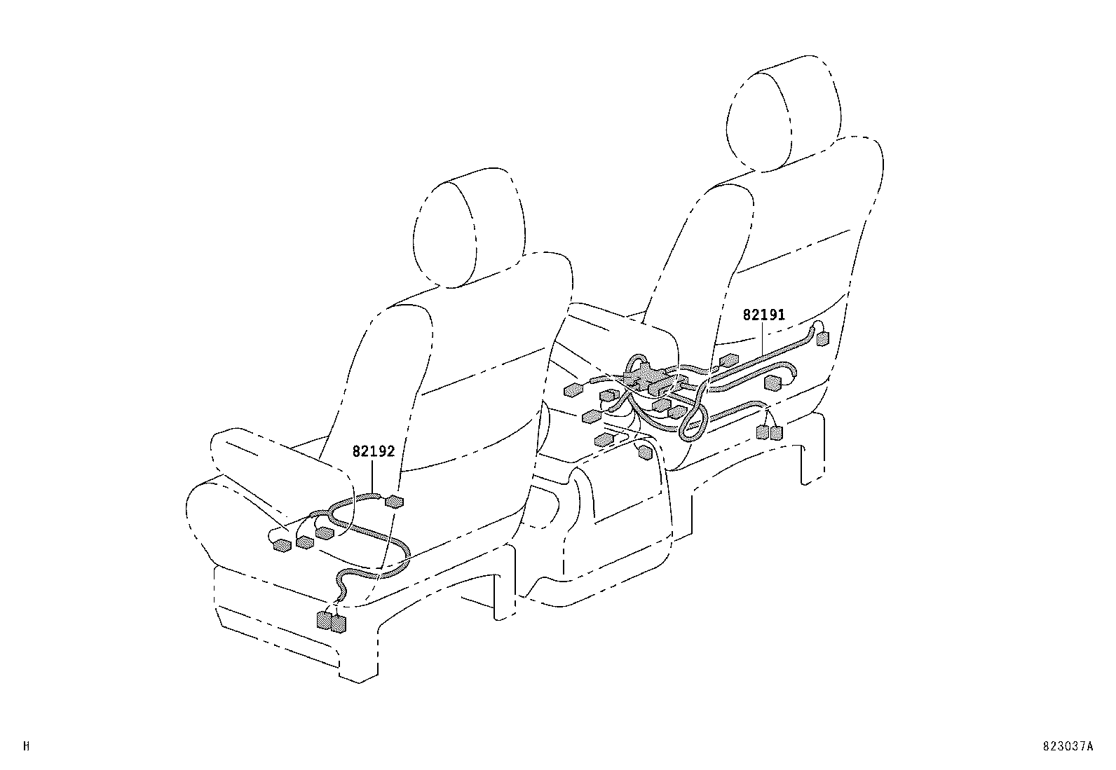  ALPHARD G V |  WIRING CLAMP