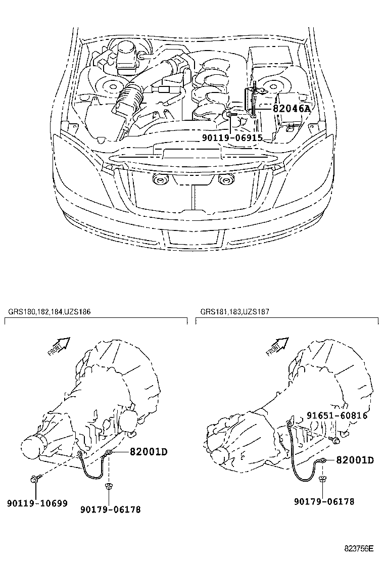  CROWN MAJESTA |  WIRING CLAMP