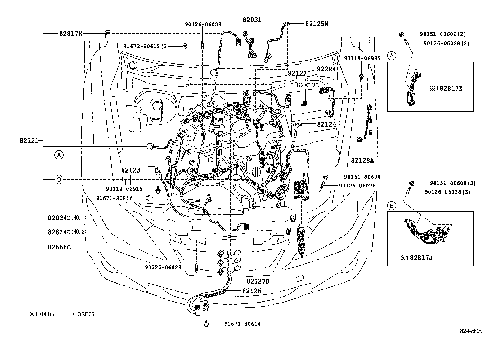  IS250 350 |  WIRING CLAMP