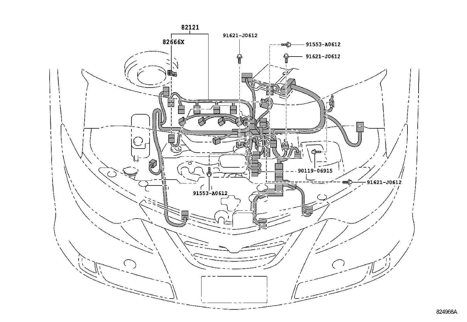  ESTIMA HYBRID |  WIRING CLAMP