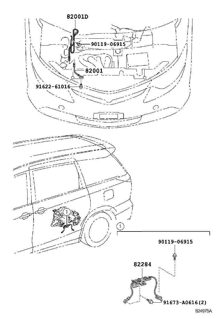  ESTIMA HYBRID |  WIRING CLAMP