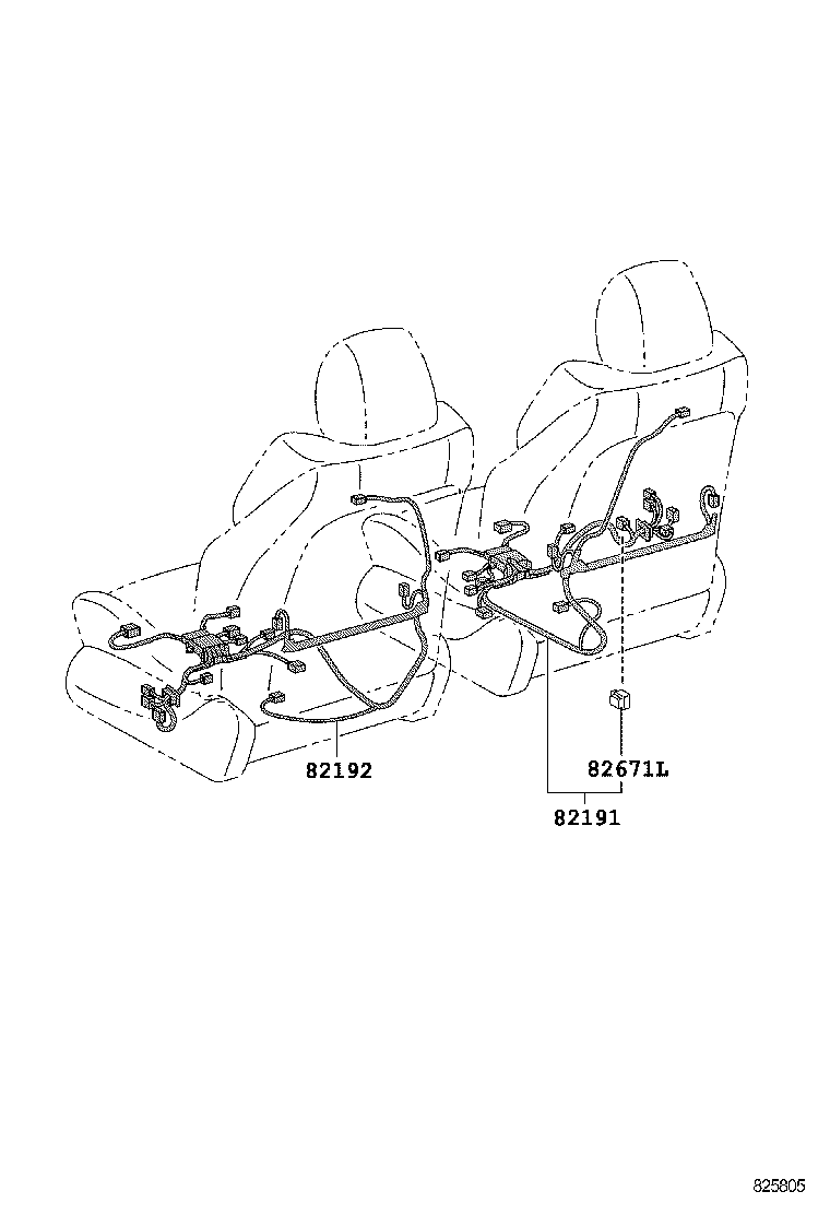  IS F |  WIRING CLAMP