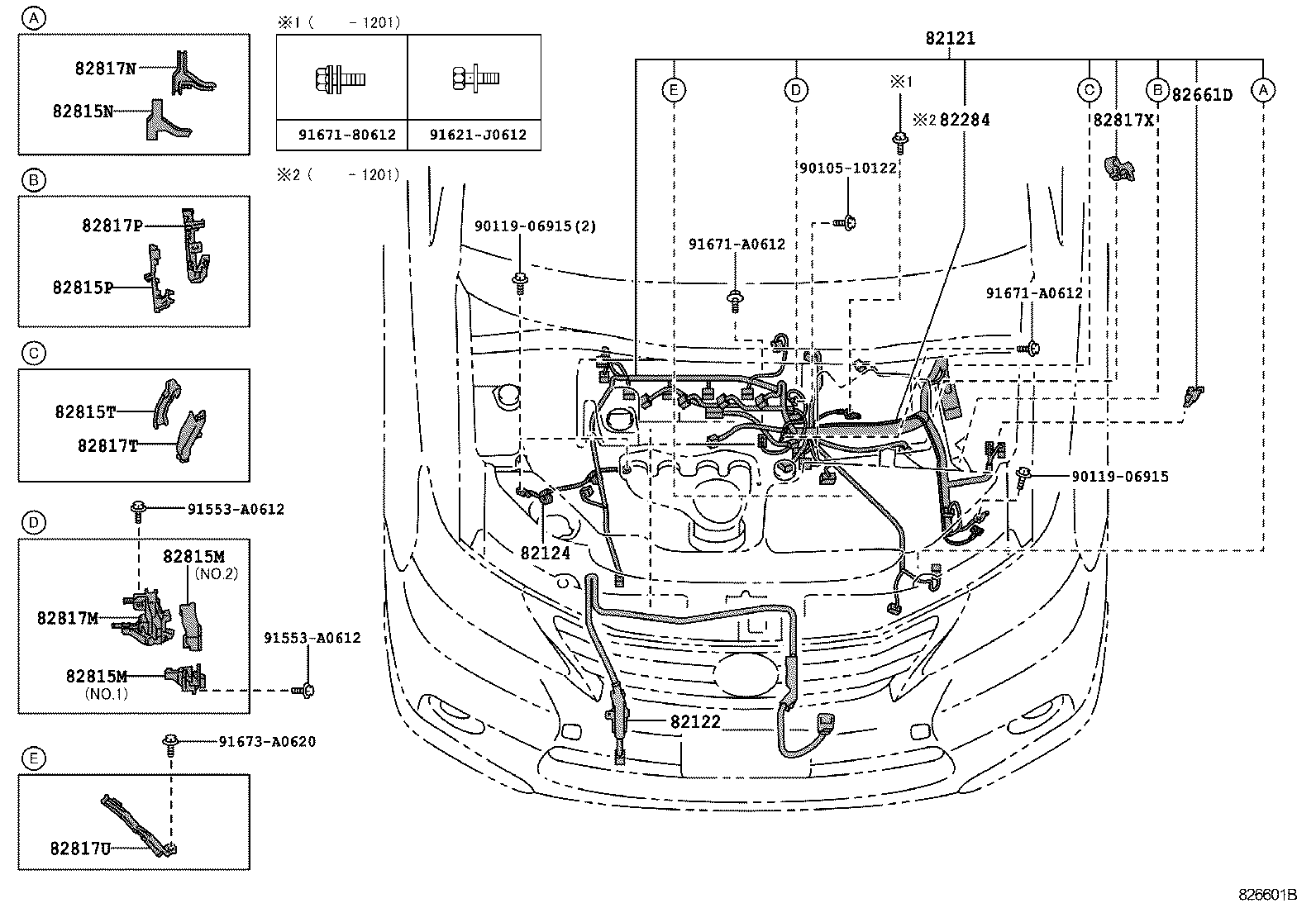  HS250H |  WIRING CLAMP