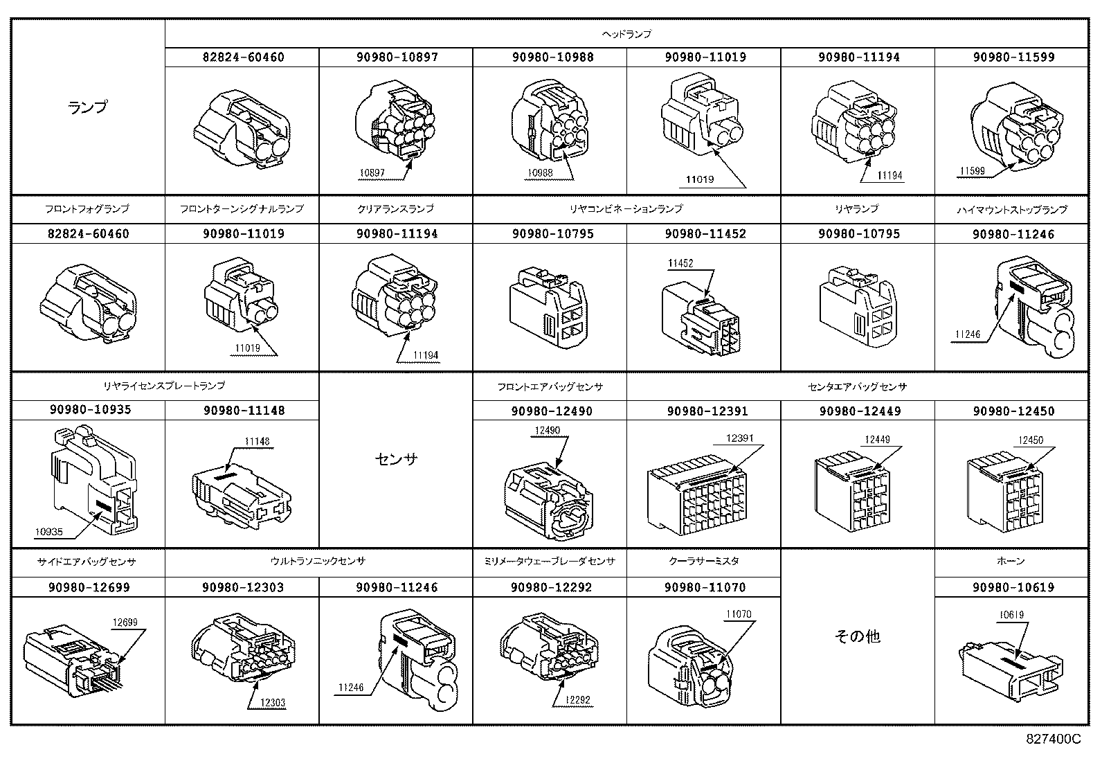  CT200H |  WIRING CLAMP