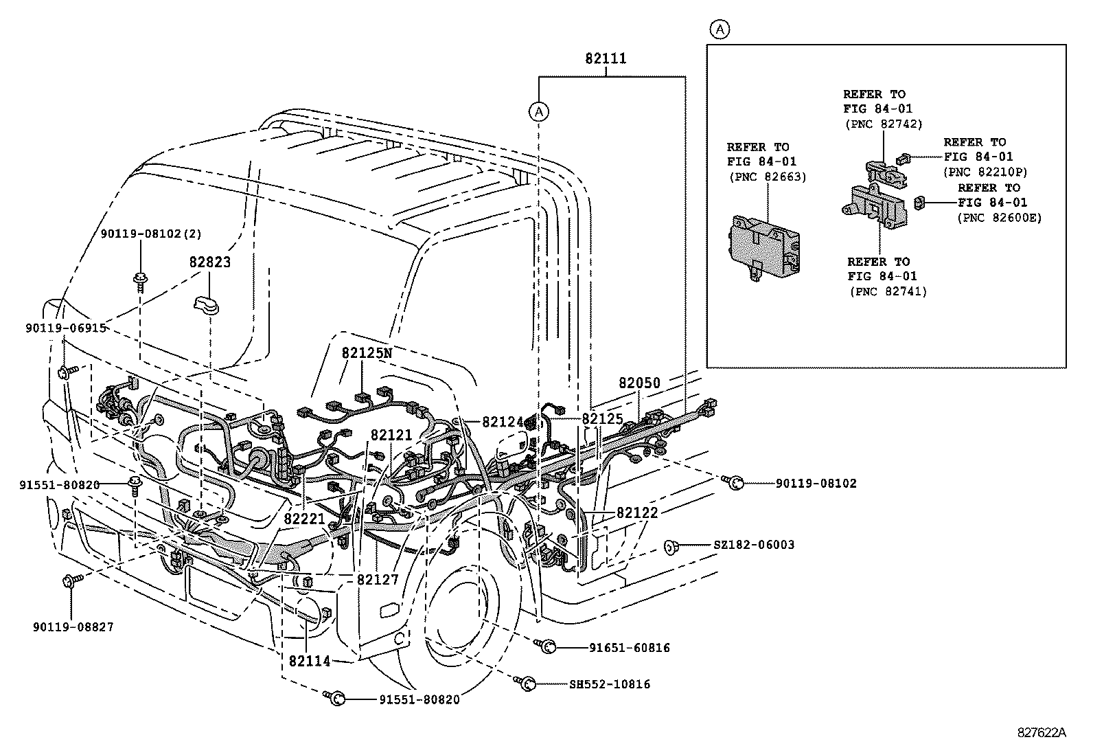  DYNA TOYOACE |  WIRING CLAMP