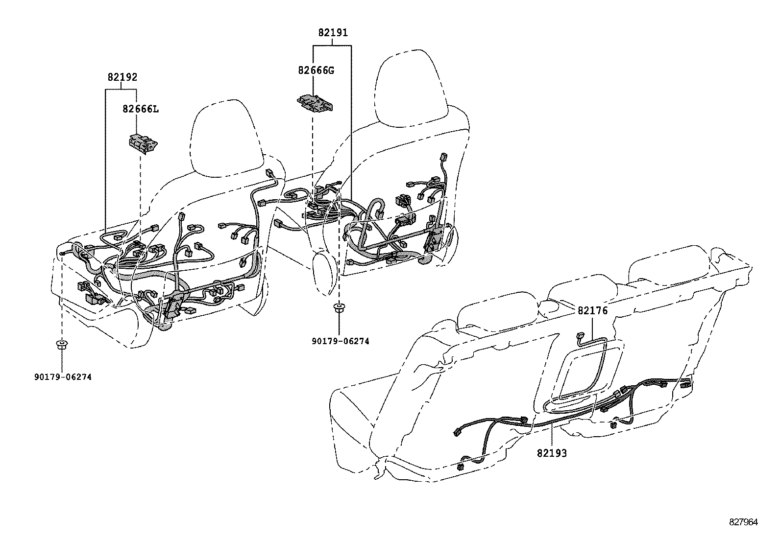  GS250 350 450H |  WIRING CLAMP