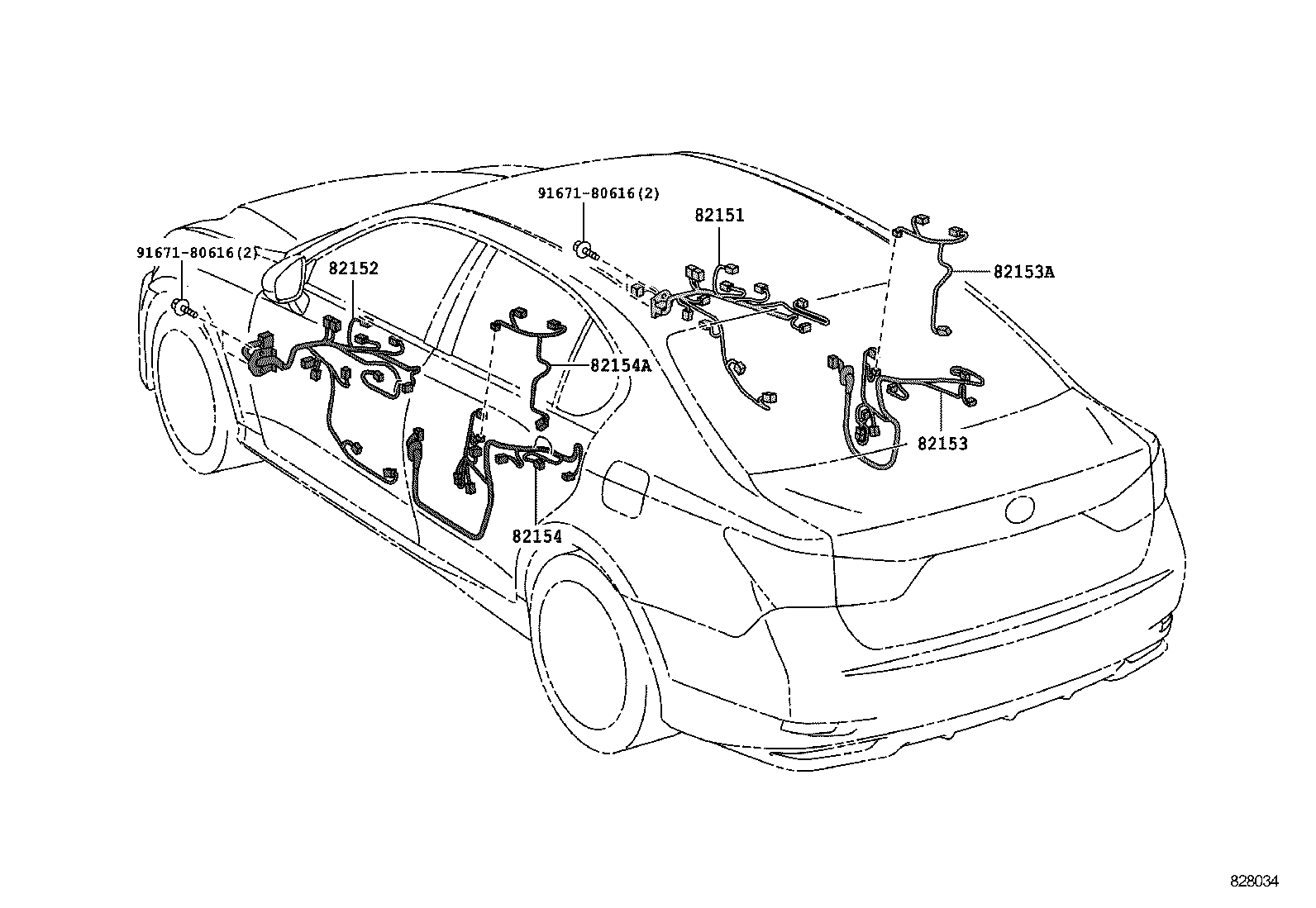  GS250 350 450H |  WIRING CLAMP