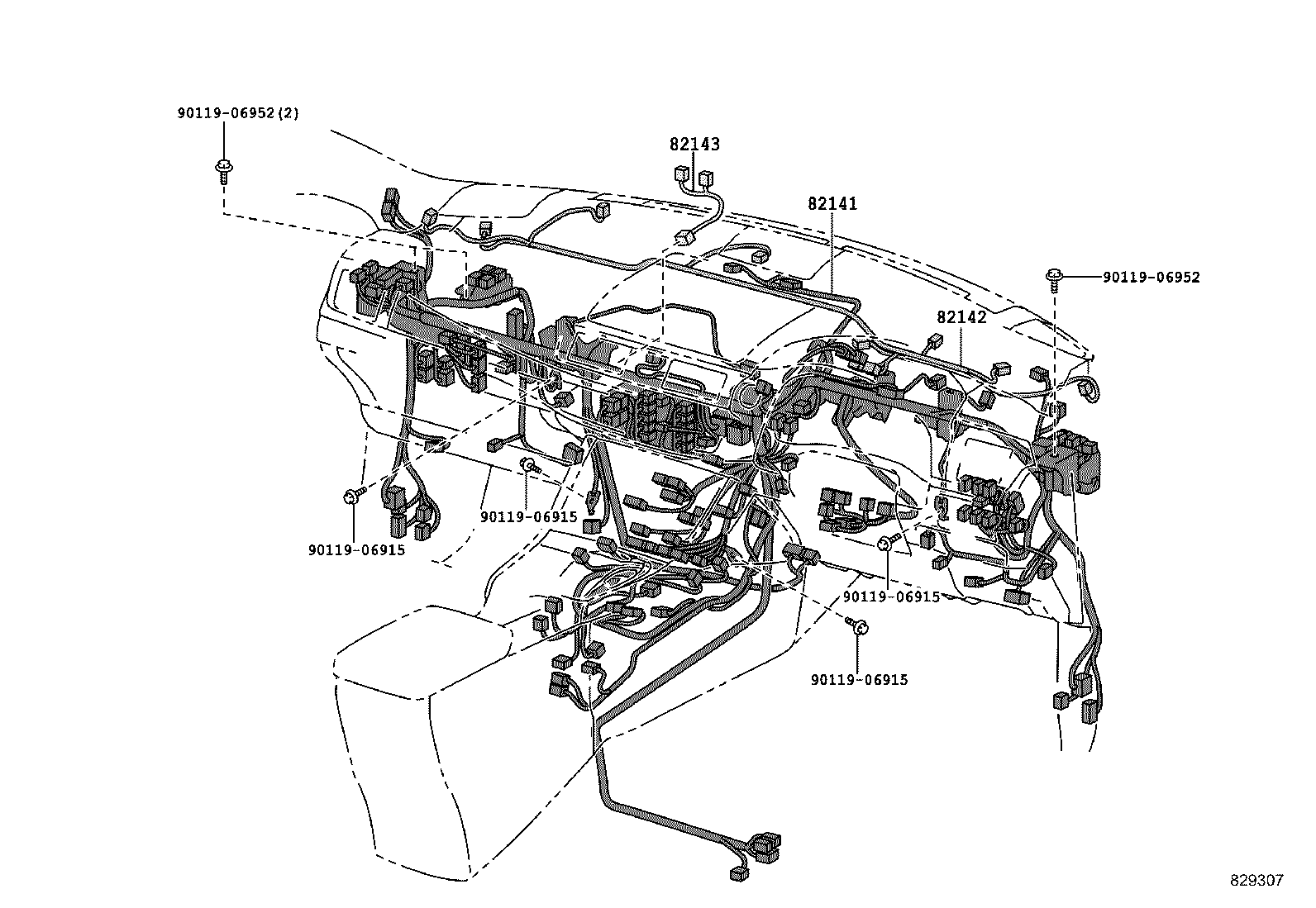  CT200H |  WIRING CLAMP