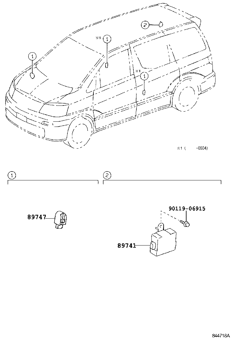  ALPHARD G V |  WIRELESS DOOR LOCK