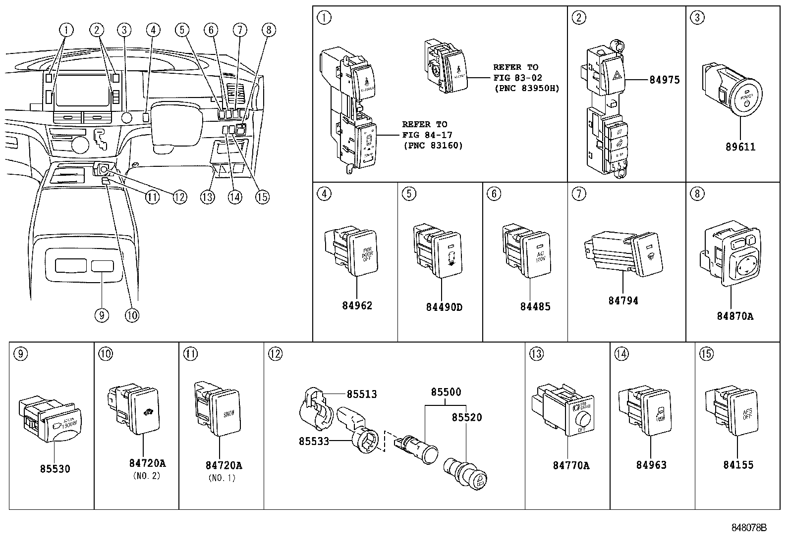  ESTIMA HYBRID |  SWITCH RELAY COMPUTER